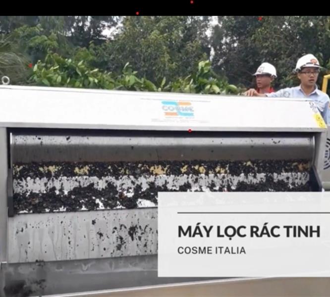 Quy trình vận hành và bảo trì máy lọc rác tinh Cosme Italia đúng chuẩn kỹ thuật