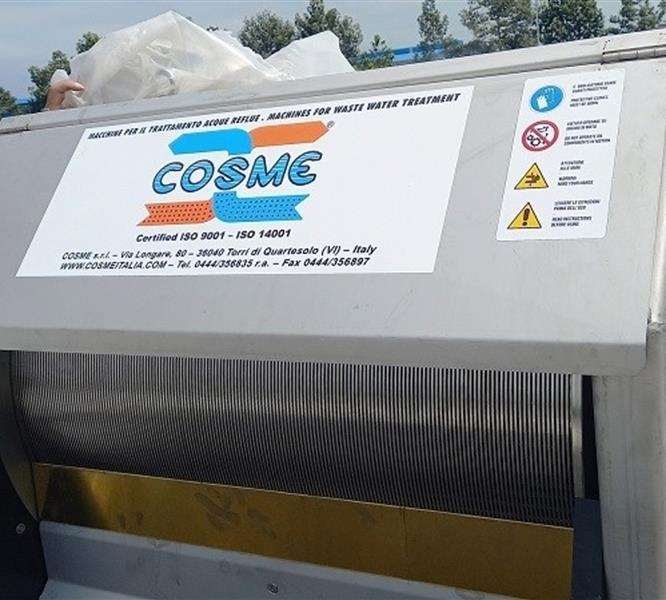 Top 5 lý do nên đầu tư máy lọc rác tinh Cosme Italia cho hệ thống xử lý nước thải